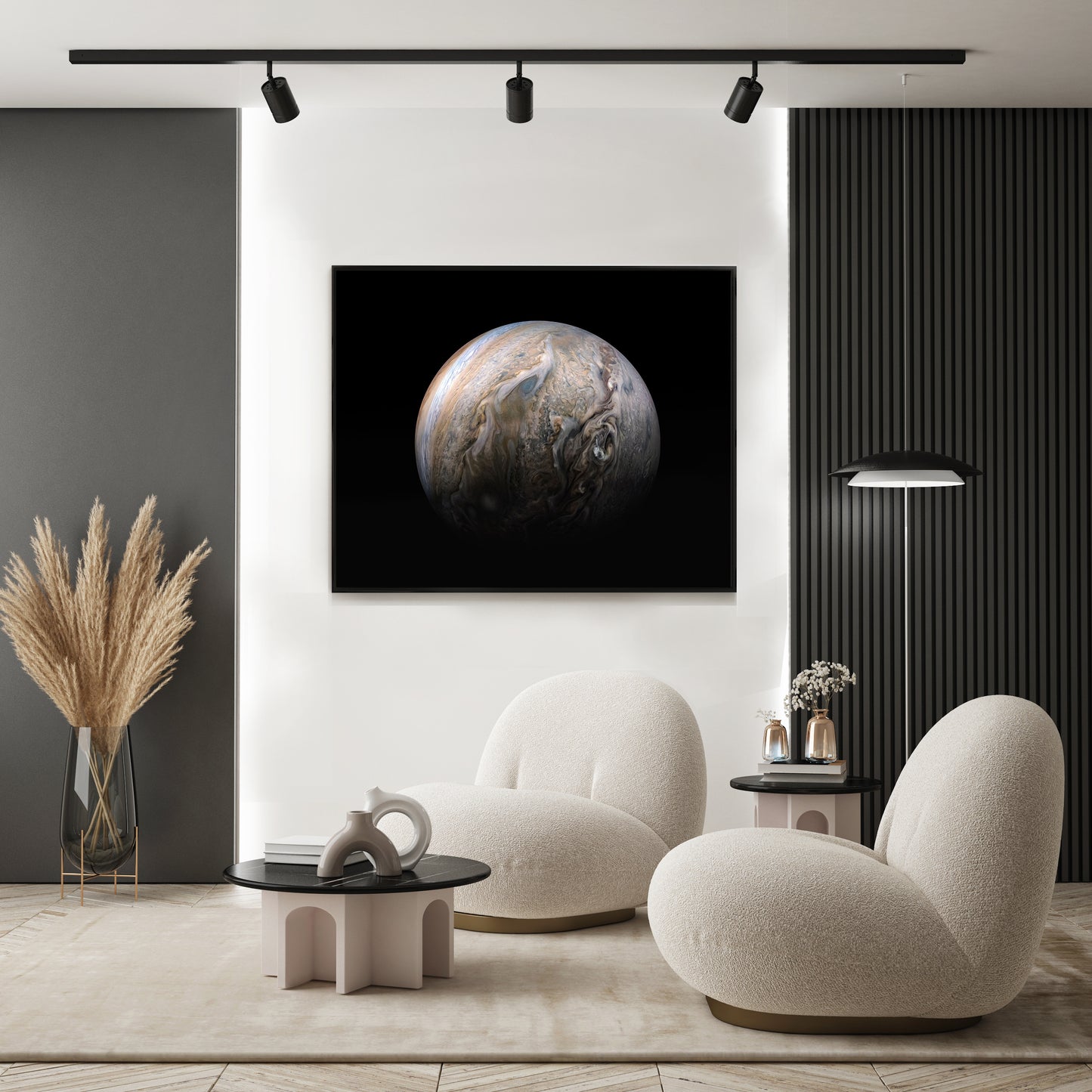 Nuages ​​tumultueux de Jupiter